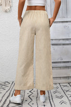 Load image into Gallery viewer, Striped Linen Pants.
