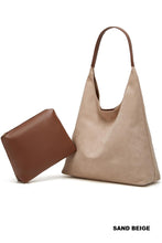 Load image into Gallery viewer, Microsuede Duo Tote Bag
