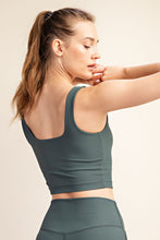 Load image into Gallery viewer, Rib Square Crop Top
