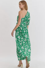 Load image into Gallery viewer, One Shoulder Midi Dress
