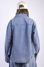 Load image into Gallery viewer, Oversized Denim Shirt
