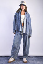 Load image into Gallery viewer, Oversized Denim Shirt
