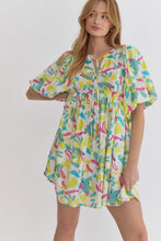 Load image into Gallery viewer, Paint Stroke Mini Dress
