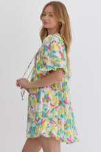 Load image into Gallery viewer, Paint Stroke Mini Dress
