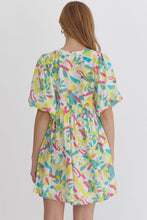 Load image into Gallery viewer, Paint Stroke Mini Dress
