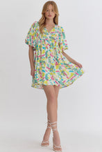 Load image into Gallery viewer, Paint Stroke Mini Dress
