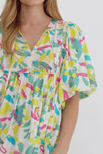 Load image into Gallery viewer, Paint Stroke Mini Dress
