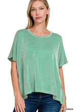 Load image into Gallery viewer, Ribbed Oversized SS Top
