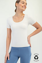 Load image into Gallery viewer, Recycled Round Neck Top
