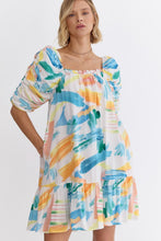 Load image into Gallery viewer, Ruched Sleeve Mini Dress
