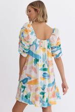 Load image into Gallery viewer, Ruched Sleeve Mini Dress
