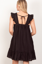 Load image into Gallery viewer, Ruffled Backless Mini Dress
