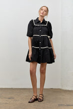 Load image into Gallery viewer, Ruffle Button Mini Dress
