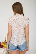 Load image into Gallery viewer, Floral Ruffle Lace Top
