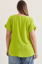 Load image into Gallery viewer, Scoop Neck Flowy Top
