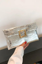 Load image into Gallery viewer, Shiny Croc Pattern Clutch

