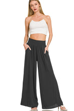Load image into Gallery viewer, Smocked Wide Leg Pants
