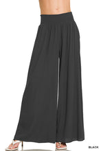 Load image into Gallery viewer, Smocked Wide Leg Pants
