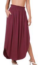 Load image into Gallery viewer, Jersey Smocked Skirt
