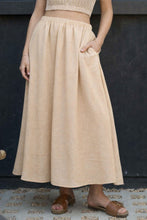 Load image into Gallery viewer, Solid Crop and Skirt Set

