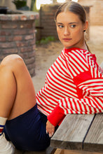 Load image into Gallery viewer, Striped Open Back Top
