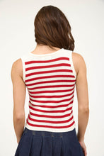 Load image into Gallery viewer, Stripe Crop Knit Tank
