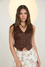 Load image into Gallery viewer, Suede Vest
