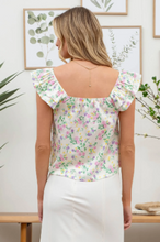 Load image into Gallery viewer, Sweetheart Neckline Ruffle Top
