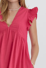 Load image into Gallery viewer, Textured V-Neck Dress
