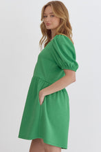 Load image into Gallery viewer, Textured Square Neck Dress
