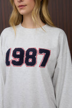 Load image into Gallery viewer, Varsity Number Sweatshirt
