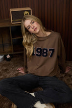 Load image into Gallery viewer, Varsity Number Sweatshirt
