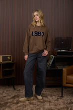 Load image into Gallery viewer, Varsity Number Sweatshirt
