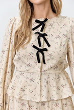 Load image into Gallery viewer, Velvet Bow Top
