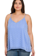 Load image into Gallery viewer, Swiss Dot V-Neck Cami
