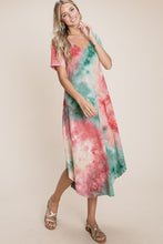 Load image into Gallery viewer, Tie Dye Midi Dress
