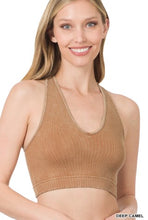 Load image into Gallery viewer, Washed V-Neck Ribbed Cami
