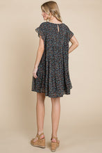 Load image into Gallery viewer, Floral Chiffon Tiered Dress

