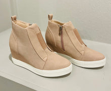 Load image into Gallery viewer, Blush Wedge Sneakers
