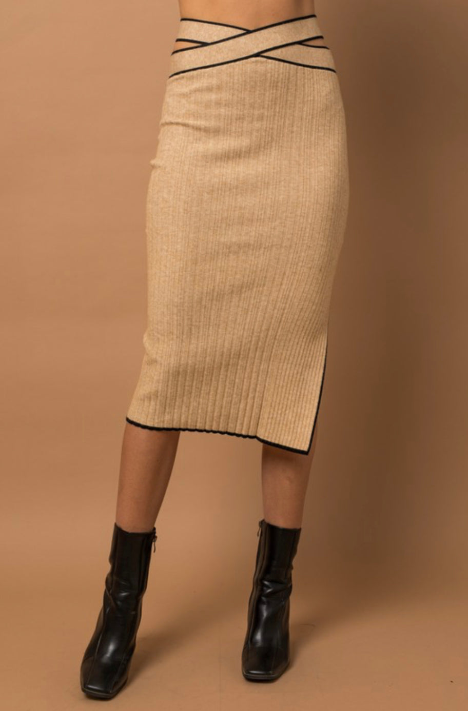 Oatmeal Sweater Skirt