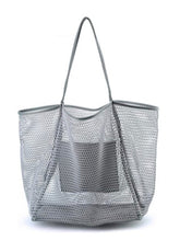 Load image into Gallery viewer, Mesh Beach Tote
