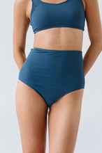 Load image into Gallery viewer, Ribbed Ultra High Rise Swim Bottoms
