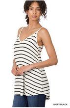 Load image into Gallery viewer, Striped Reversible Cami
