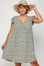 Load image into Gallery viewer, Mini Floral Swing Dress
